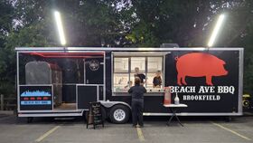 Image of a Beach Ave BBQ Food Truck