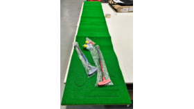 Image of a 2025 CORPO - Jeu de mini put / Mini put game 96''x30''