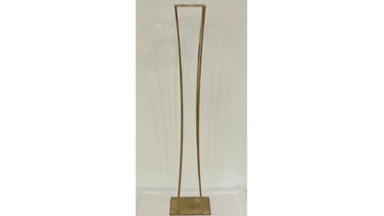 30" Floral Stand- Gold : goodshuffle.com