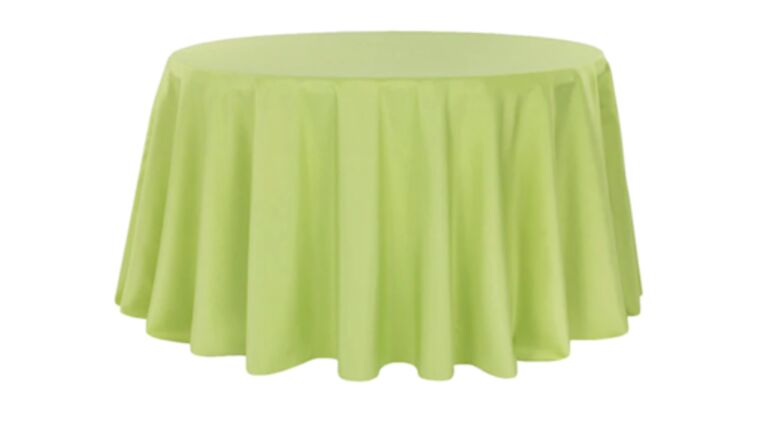 120" Polyester Table Linen- Lime Green : goodshuffle.com