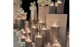 Image of a Sand Wax Candle Trio- Blush