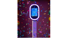 Image of a Rose Gold Photo Booth