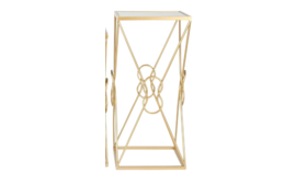 Image of a Golden Mirror Table