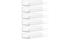 Image of a acrylic shelves