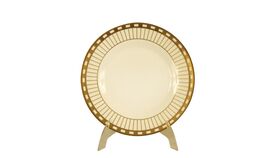 Image of a Gold Alina Salad Plate