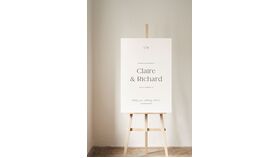 Image of a Welcome Sign - Foam Core