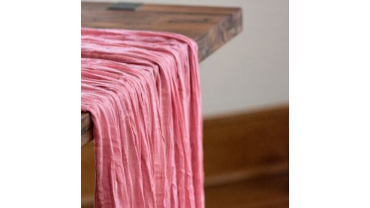 Rose Reception Tablerunner Linen Rental for Las Vegas Wedding Reception 
