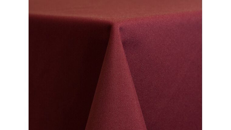Burgundy Reception Table Linen Rental for Las Vegas Wedding Reception 