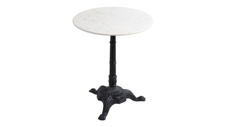 Marble Bistro Table : goodshuffle.com