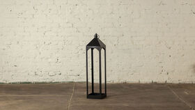 Image of a Large Iron Black Lantern