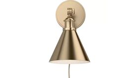 Image of a Gold Sconce