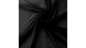 Image of a Black Chiffon Fabric