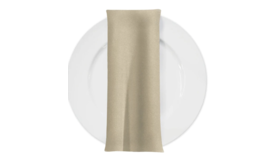 Image of a Champagne Napkins (poly style)