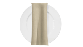 Image of a Champagne Napkins (poly style)