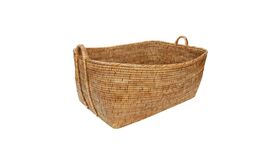 Image of a Large Wicker Basket