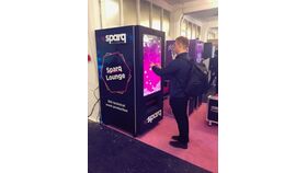 Image of a Social Media Vending Machine,  Full Size Machine