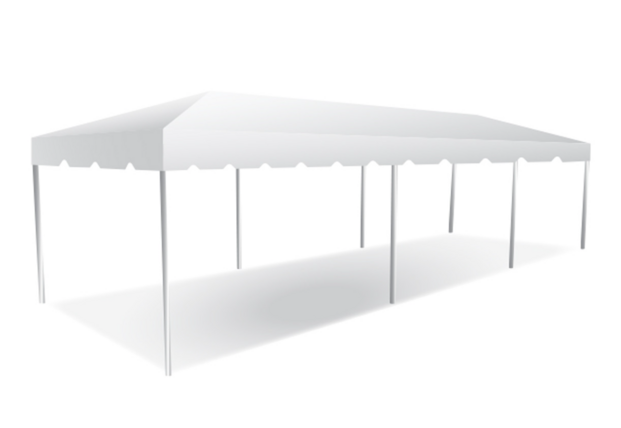 White Frame Tent - 20 x 30 - Cache Tents & Events