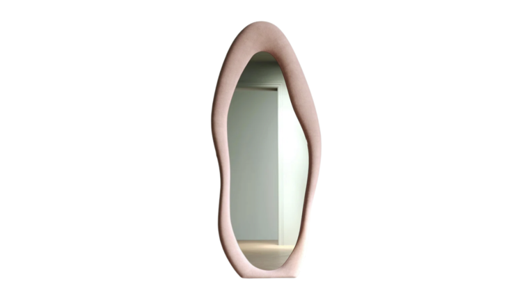 Plush Mirror- Pink : goodshuffle.com