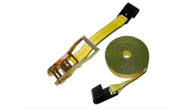 Image of a Ratchet Strap with Flat Hooks