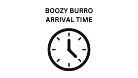 Image of a Boozy Burro Arrival Time