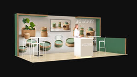 Image of a 10x20 Exhibit Rental Package A