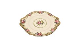 Image of a "Tapestry Rose" Cake Plate
