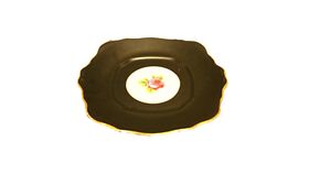 Image of a "Black Beauty" Cake Plate
