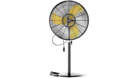 Image of a Fan - 30" Outdoor Pedestal Fan Oscillating with Misting
