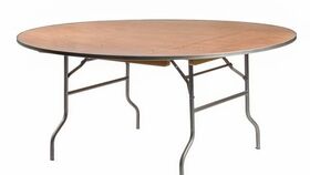 Image of a 72" Round Banquet Table