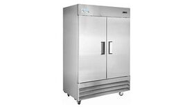 Image of a Double Door Commercial Fridge
