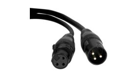 Image of a 1-10' 3-Pin DMX Cable