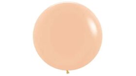 Image of a Balloon Color: Neutral- Peach Blush