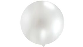 Image of a Balloon Color: Neutral- White Pearl