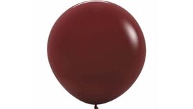 Image of a Balloon Color: Merlot Red
