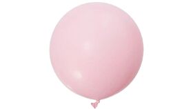 Image of a Balloon Color: Pink- Pastel Pink