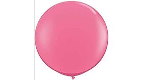Image of a Balloon Color: Pink- Rose