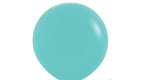 Image of a Balloon Color: Blues- Robbin's Egg Teal