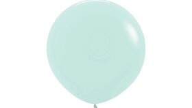 Image of a Balloon Color: Green- Pastel Green