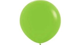 Image of a Balloon Color: Green- Lime