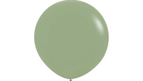 Image of a Balloon Color: Green- Eucalyptus