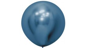Image of a Balloon Color: Blue- Reflex Blue