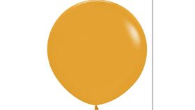 Image of a Balloon Color: Neutral- Mustard