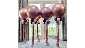 Image of a 001 24 Inch Tassel Helium Balloon With Collar