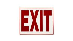 Image of a Exit Sign