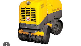 Image of a 22-34 in. Double Padfoot Drum Vibratory Trench Roller Rental