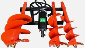 Image of a Auger Attachment for Skid steer/Mini Excavator