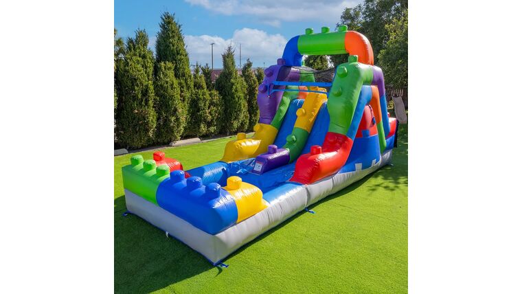 Dual Lane Backload Inflatable Water Slide rental in Charleston, SC