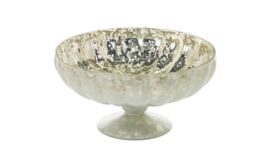 Image of a White Glass Goblet