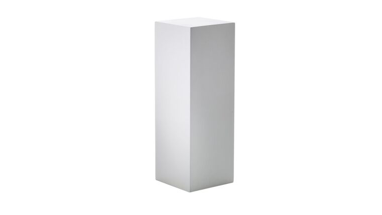 White Ceramic Pillar - Small : goodshuffle.com