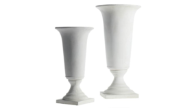 Image of a White Stone Urn